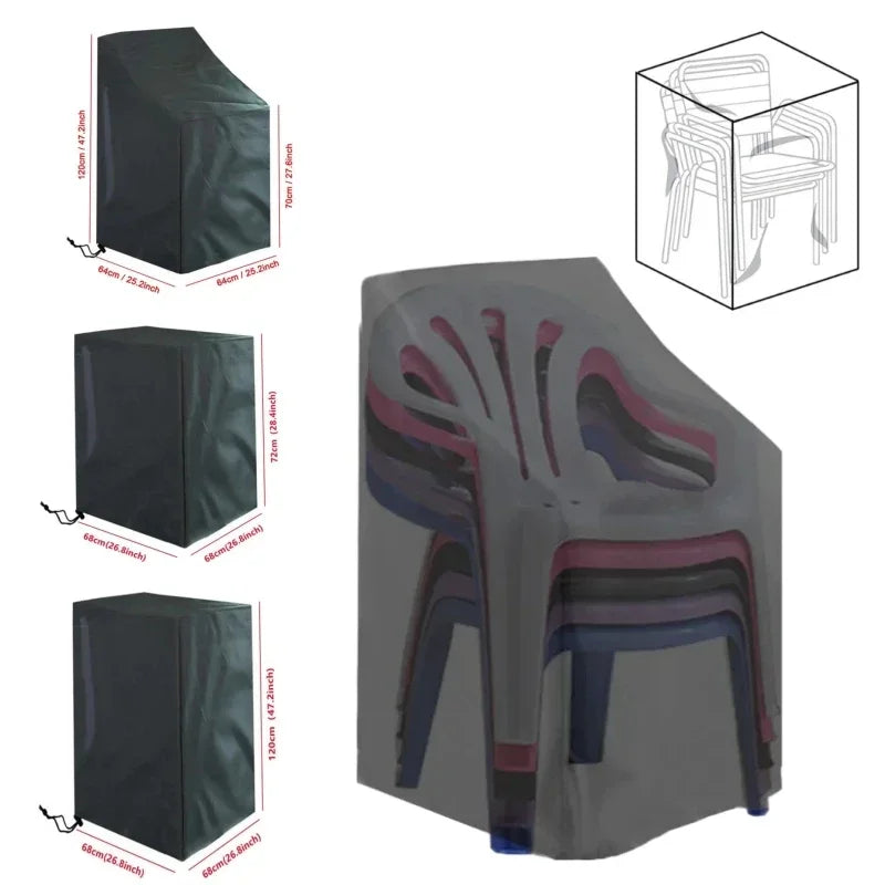 Outdoor Stack Chair Cover